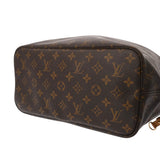 LOUIS VUITTON ルイヴィトン モノグラム ネヴァーフル MM ブラウン M40156 ユニセックス モノグラムキャンバス トートバッグ ABランク 中古 銀蔵