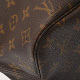 LOUIS VUITTON ルイヴィトン モノグラム ネヴァーフル MM ブラウン M40156 ユニセックス モノグラムキャンバス トートバッグ ABランク 中古 銀蔵