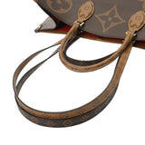 LOUIS VUITTON ルイヴィトン モノグラムジャイアント オンザゴー GM 2WAYトート ブラウン M45320 ユニセックス モノグラムキャンバス ハンドバッグ ABランク 中古 銀蔵