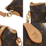 LOUIS VUITTON ルイヴィトン モノグラム フォールドミーポーチ ブラウン M80874 レディース モノグラムキャンバス ポーチ Aランク 中古 銀蔵