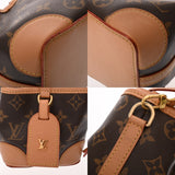 LOUIS VUITTON ルイヴィトン モノグラム ノエ パース ブラウン M57099 レディース モノグラムキャンバス ショルダーバッグ ABランク 中古 銀蔵