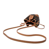 LOUIS VUITTON ルイヴィトン モノグラム ノエ パース ブラウン M57099 レディース モノグラムキャンバス ショルダーバッグ ABランク 中古 銀蔵