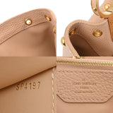 LOUIS VUITTON ルイヴィトン カプシーヌ MM 2WAY ベージュ レディース トリヨンレザー ハンドバッグ ABランク 中古 銀蔵