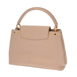 LOUIS VUITTON ルイヴィトン カプシーヌ MM 2WAY ベージュ レディース トリヨンレザー ハンドバッグ ABランク 中古 銀蔵