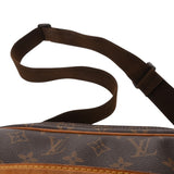 LOUIS VUITTON ルイヴィトン モノグラム リポーター PM ブラウン M45254 ユニセックス モノグラムキャンバス ショルダーバッグ Bランク 中古 銀蔵