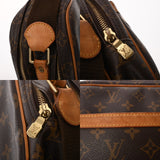 LOUIS VUITTON ルイヴィトン モノグラム リポーター PM ブラウン M45254 ユニセックス モノグラムキャンバス ショルダーバッグ Bランク 中古 銀蔵