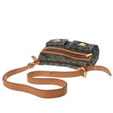 LOUIS VUITTON ルイヴィトン モノグラムデニム バギー PM ロングストラップ付 ブルー M95049 レディース デニム ショルダーバッグ Bランク 中古 銀蔵