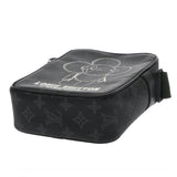 LOUIS VUITTON ルイヴィトン モノグラムエクリプス ダヌーブ PM ヴィヴィエンヌ 2018年ポップアップ限定 ブラック M43677 メンズ モノグラムキャンバス ショルダーバッグ Aランク 中古 銀蔵