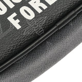 LOUIS VUITTON ルイヴィトン モノグラムエクリプス ダヌーブ PM ヴィヴィエンヌ 2018年ポップアップ限定 ブラック M43677 メンズ モノグラムキャンバス ショルダーバッグ Aランク 中古 銀蔵