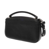 FENDI フェンディ ショルダーバッグ レザー ブラック スト付き ブラック 8BN293 レディース レザー ハンドバッグ Aランク 中古 銀蔵
