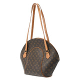 LOUIS VUITTON ルイヴィトン モノグラム エリプス ショッピング ブラウン M51128 レディース モノグラムキャンバス ショルダーバッグ Bランク 中古 銀蔵