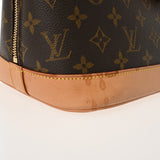 LOUIS VUITTON ルイヴィトン モノグラム アルマ 旧型 ブラウン M51130 レディース モノグラムキャンバス ハンドバッグ ABランク 中古 銀蔵