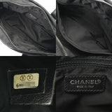 CHANEL シャネル ニュートラベルライン ミニボストンバッグ ブラック レディース ナイロン ハンドバッグ ABランク 中古 銀蔵