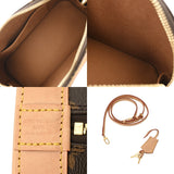 LOUIS VUITTON ルイヴィトン モノグラム アルマ BB ブラウン M53152 レディース モノグラムキャンバス ハンドバッグ Aランク 中古 銀蔵