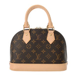LOUIS VUITTON ルイヴィトン モノグラム アルマ BB ブラウン M53152 レディース モノグラムキャンバス ハンドバッグ Aランク 中古 銀蔵