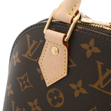 LOUIS VUITTON ルイヴィトン モノグラム アルマ BB ブラウン M53152 レディース モノグラムキャンバス ハンドバッグ Aランク 中古 銀蔵