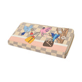 LOUIS VUITTON ルイヴィトン ダミエアズール ジッピーウォレット バード ホワイト N60139 レディース ダミエアズールキャンバス 長財布 Aランク 中古 銀蔵