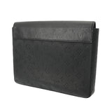 LOUIS VUITTON ルイヴィトン モノグラム ポシェットスティーマー ブラック M80140 メンズ トリヨンレザー ショルダーバッグ ABランク 中古 銀蔵