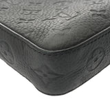 LOUIS VUITTON ルイヴィトン モノグラム ポシェットスティーマー ブラック M80140 メンズ トリヨンレザー ショルダーバッグ ABランク 中古 銀蔵