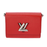 LOUIS VUITTON ルイヴィトン エピ ツイスト MM コクリコ M50523 ユニセックス レザー ショルダーバッグ ABランク 中古 銀蔵