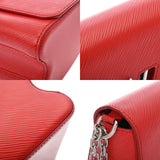 LOUIS VUITTON ルイヴィトン エピ ツイスト MM コクリコ M50523 ユニセックス レザー ショルダーバッグ ABランク 中古 銀蔵