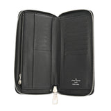 LOUIS VUITTON ルイヴィトン ダミエグラフィット ジッピーウォレット ヴェルティカル ブラック/グレー N63095 レディース ダミエグラフィットキャンバス 長財布 Bランク 中古 銀蔵