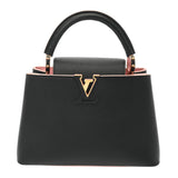LOUIS VUITTON ルイヴィトン カプシーヌ BB ブラック/ピンク M20709 レディース トリヨンレザー ハンドバッグ ABランク 中古 銀蔵