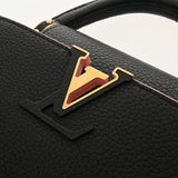 LOUIS VUITTON ルイヴィトン カプシーヌ BB ブラック/ピンク M20709 レディース トリヨンレザー ハンドバッグ ABランク 中古 銀蔵