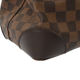 LOUIS VUITTON ルイヴィトン ダミエ ハムステッド PM ブラウン N51205 レディース ダミエキャンバス トートバッグ Aランク 中古 銀蔵