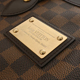 LOUIS VUITTON ルイヴィトン ダミエ ハムステッド PM ブラウン N51205 レディース ダミエキャンバス トートバッグ Aランク 中古 銀蔵
