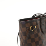 LOUIS VUITTON ルイヴィトン ダミエ ネヴァーフル PM ブラウン N40600 レディース ダミエキャンバス トートバッグ ABランク 中古 銀蔵