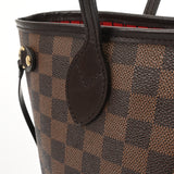 LOUIS VUITTON ルイヴィトン ダミエ ネヴァーフル PM ブラウン N40600 レディース ダミエキャンバス トートバッグ ABランク 中古 銀蔵