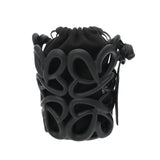LOEWE ロエベ インフレ―テッド ポケットショルダー ブラック ユニセックス ラバー キャンバス ショルダーバッグ Aランク 中古 銀蔵