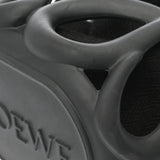 LOEWE ロエベ インフレ―テッド ポケットショルダー ブラック ユニセックス ラバー キャンバス ショルダーバッグ Aランク 中古 銀蔵