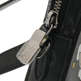 LOUIS VUITTON ルイヴィトン モノグラムエクリプス ダヌーブ PPM トランクプリント ブラック/ブルー M45928 メンズ モノグラムエクリプスキャンバス ショルダーバッグ Aランク 中古 銀蔵