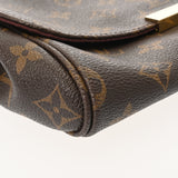 LOUIS VUITTON ルイヴィトン モノグラム フェイボリット MM ブラウン M40718 レディース モノグラムキャンバス ショルダーバッグ Bランク 中古 銀蔵