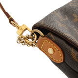 LOUIS VUITTON ルイヴィトン モノグラム フェイボリット MM ブラウン M40718 レディース モノグラムキャンバス ショルダーバッグ Bランク 中古 銀蔵
