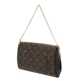 LOUIS VUITTON ルイヴィトン モノグラム フェイボリット MM ブラウン M40718 レディース モノグラムキャンバス ショルダーバッグ Bランク 中古 銀蔵