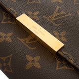 LOUIS VUITTON ルイヴィトン モノグラム フェイボリット MM ブラウン M40718 レディース モノグラムキャンバス ショルダーバッグ Bランク 中古 銀蔵