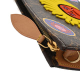 LOUIS VUITTON ルイヴィトン モノグラム トイレタリ―ポーチ 草間彌生コラボ ブラウン M81982 レディース モノグラムキャンバス アクセサリーポーチ Aランク 中古 銀蔵