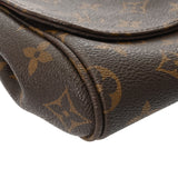 LOUIS VUITTON ルイヴィトン モノグラム フェイボリット MM ブラウン M40718 レディース モノグラムキャンバス ショルダーバッグ Bランク 中古 銀蔵