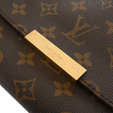 LOUIS VUITTON ルイヴィトン モノグラム フェイボリット MM ブラウン M40718 レディース モノグラムキャンバス ショルダーバッグ Bランク 中古 銀蔵