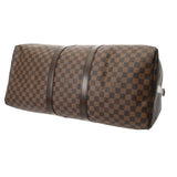 LOUIS VUITTON ルイヴィトン ダミエ キーポル バンドリエール 55 ブラウン N41414 ユニセックス ダミエキャンバス ボストンバッグ ABランク 中古 銀蔵