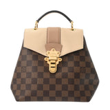 LOUIS VUITTON ルイヴィトン ダミエ クラプトン バックパック クレーム N42259 レディース ダミエキャンバス リュック・デイパック Aランク 中古 銀蔵