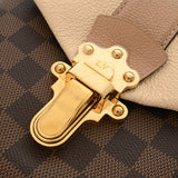 LOUIS VUITTON ルイヴィトン ダミエ クラプトン バックパック クレーム N42259 レディース ダミエキャンバス リュック・デイパック Aランク 中古 銀蔵