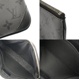 LOUIS VUITTON ルイヴィトン モノグラムエクリプス トリオメッセンジャー ブラック/グレー M69443 メンズ モノグラムエクリプスキャンバス ショルダーバッグ ABランク 中古 銀蔵