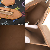LOUIS VUITTON ルイヴィトン マルチカラー アルマ ノワール M92646 レディース モノグラムキャンバス ハンドバッグ ABランク 中古 銀蔵