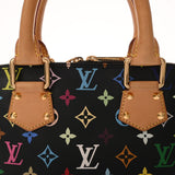 LOUIS VUITTON ルイヴィトン マルチカラー アルマ ノワール M92646 レディース モノグラムキャンバス ハンドバッグ ABランク 中古 銀蔵
