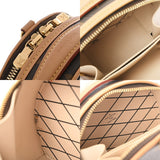 LOUIS VUITTON ルイヴィトン モノグラム ミニ ボワットシャポー 2WAY キャメル/ブラック M83575 レディース モノグラムキャンバス ショルダーバッグ ABランク 中古 銀蔵