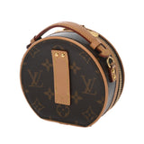 LOUIS VUITTON ルイヴィトン モノグラム ミニ ボワットシャポー 2WAY キャメル/ブラック M83575 レディース モノグラムキャンバス ショルダーバッグ ABランク 中古 銀蔵